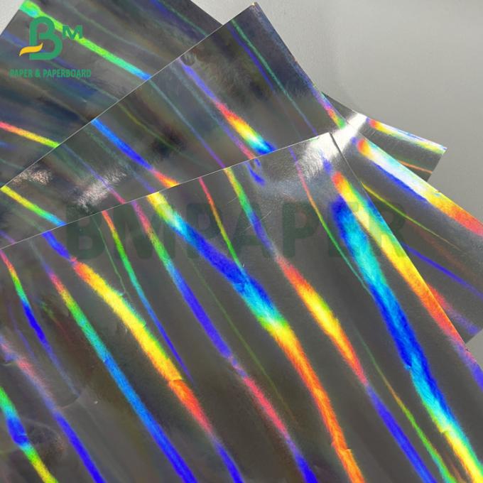 Virgin Pulp 70g Silver High Wet Strength Vacuum Metallized Paper