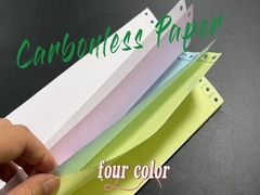 सीबी सीएफबी सीएफ 50जीएसएम 55जीएसएम एनसीआर कार्बनलेस पेपर मल्टी-लिंक प्रिंटिंग पेपर