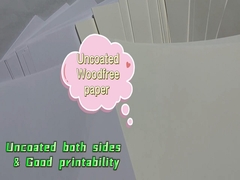 लकड़ी रहित कागज ऑफसेट पेपर बॉन्ड पेपर सफेद ऑफसेट प्रिंटिंग पेपर