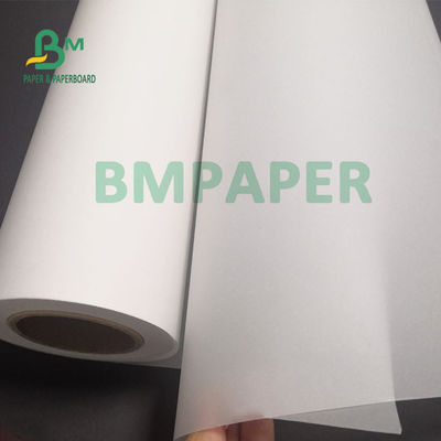 स्केच पेंटिंग 20'' x 50yards के लिए 80gsm पारभासी सफेद ट्रेसिंग पेपर रोल