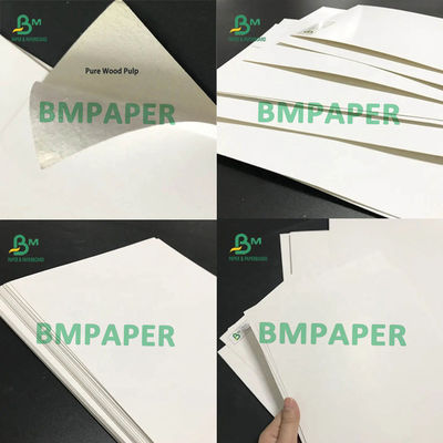 अच्छी गुणवत्ता वाला GC1 पेपर GT1 पेपर 250gsm - 400gsm सफेद लेपित एक साइड बोर्ड शीट 700 X 1000mm