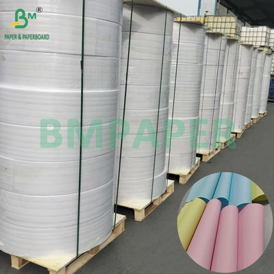 55gsm 70gsm Cb Blanco Paper Autocopiativo कार्बनलेस पेपर नीली छवि
