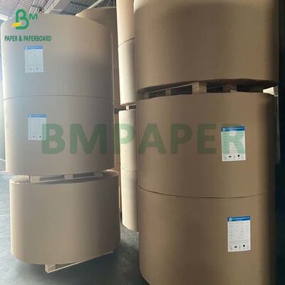 ग्लास इंटरलेविंग के लिए जंबो रोल एंटी रस्ट 36 ग्राम 40 ग्राम ब्राउन क्राफ्ट पेपर