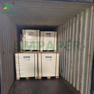 1mm 2mm सफेद रंग कठोर एसबीएस बोर्ड उपहार पैकेज के लिए कार्टन 70 x 100 सेमी