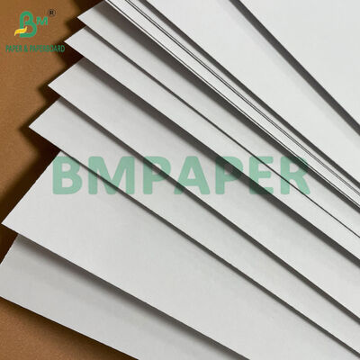 300GSM 350GSM 400GSM चमकीले सफेद डबल फेस गैर-कोटेड वुडफ्री पेपर स्टॉक