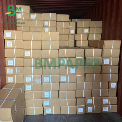 24" x 50 गज 20LB अनकोटेड इंकजेट बॉन्ड पेपर CAD प्लॉटर पेपर रोल