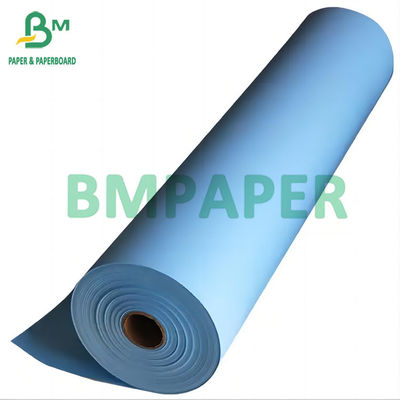 80gsm कैड प्लॉटर पेपर इंकजेट प्रिंट ब्लू रोल 310mm 620mm x 150m लंबाई