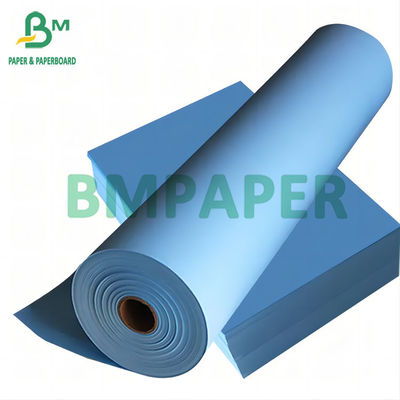 80gsm कैड प्लॉटर पेपर इंकजेट प्रिंट ब्लू रोल 310mm 620mm x 150m लंबाई