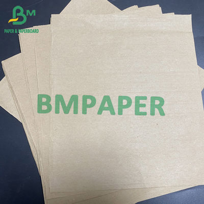 ब्राउन फूड पैकिंग बैग वाइड 0.5m - 2.5m के लिए 40gsm 70gsm BKP बोरी क्राफ्ट पेपर