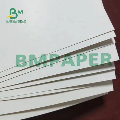 डेली रैपिंग के लिए 250gsm कोटेड ब्राइट फ्रीजर पेपर रोल, व्हाइट ग्रीसप्रूफ पेपर