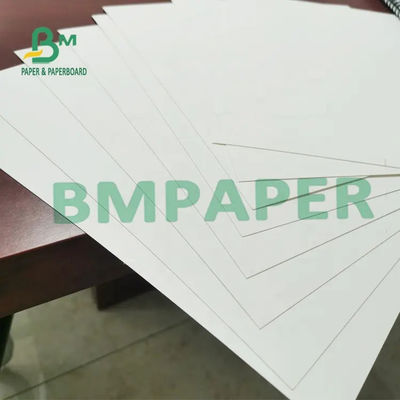 255g उच्च - लिखने के लिए भारी कम ग्राम सफेद कार्डबोर्ड सिंगल कोटेड आइवरी पेपर