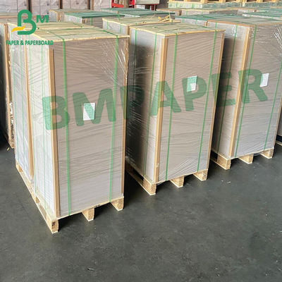 पुनर्नवीनीकरण पल्प सामग्री व्हाइट डुप्लेक्स बोर्ड पेपर 200gsm - 500gsm