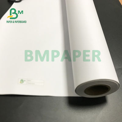 डिज़ाइन चित्रण के लिए 914mm X 100m 20lb इंकजेट बॉन्ड पेपर दो साइड व्हाइट