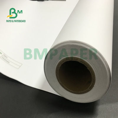 डिज़ाइन चित्रण के लिए 914mm X 100m 20lb इंकजेट बॉन्ड पेपर दो साइड व्हाइट