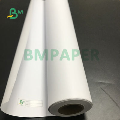 डिज़ाइन चित्रण के लिए 914mm X 100m 20lb इंकजेट बॉन्ड पेपर दो साइड व्हाइट