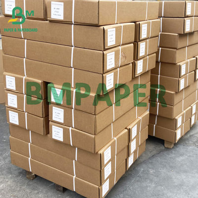इंजीनियरिंग के लिए 24&quot; X 150' 20lb CAD अनकोटेड प्लॉटर पेपर ब्राइट व्हाइट कलर
