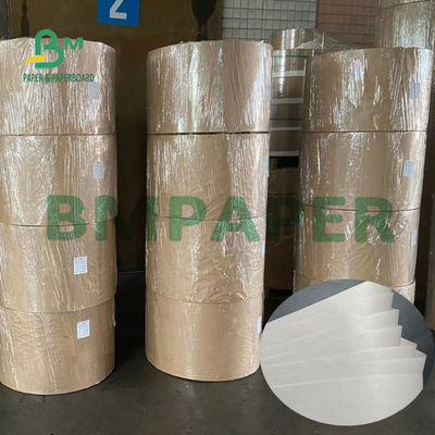 प्रिंटिंग न्यूजप्रिंट पेपर रोल साफ़ करें, रीसाइक्टेबल न्यूजपेपर रैपिंग पेपर 45 जी 48.8 जी