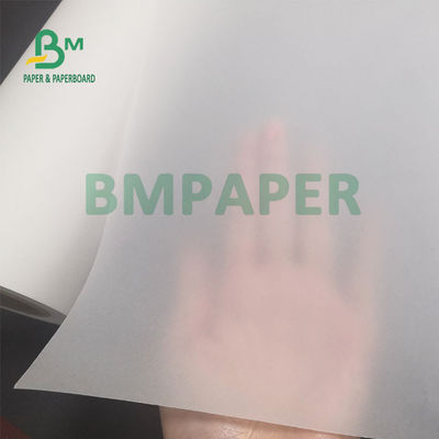 स्केच पेंटिंग 20'' x 50yards के लिए 80gsm पारभासी सफेद ट्रेसिंग पेपर रोल
