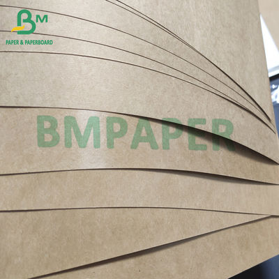 FDA डिग्रेडेबल नेचुरल ब्राउन क्राफ्ट कप स्टॉक सूप बाउल पेपर 250gsm