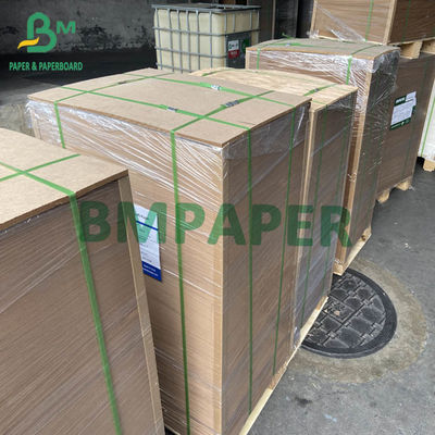 डिलीवरी बैग के लिए हाई स्ट्रेंथ डार्क ब्राउन क्राफ्ट पेपर शीट्स 80gsm 90gsm
