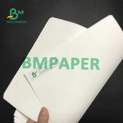 100cm X 125cm पैकिंग के लिए वर्जिन ब्लीचेड व्हाइट बोरी क्राफ्ट पेपर 80g 95g 100g
