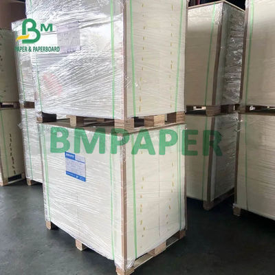 100cm X 125cm पैकिंग के लिए वर्जिन ब्लीचेड व्हाइट बोरी क्राफ्ट पेपर 80g 95g 100g