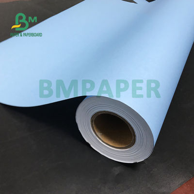 डिजाइन चित्रण के लिए 80gsm 440mm X 100m सिंगल साइड ब्लूप्रिंट पेपर
