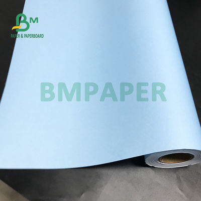 20LB वन साइड ब्लू प्रिंटिंग पेपर रोल्स सनशाइन ड्यूरेबल 508mm X 100m