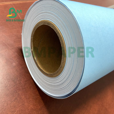 इंजीनियरिंग के लिए 80gsm वन साइड ब्लू CAD प्लॉटर पेपर 610mm X 150m