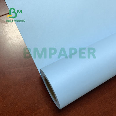 मशीनरी 80gsm के लिए 310 मिमी X 100 मीटर ब्लूप्रिंट सीएडी इंजेक्ट बॉन्ड पेपर