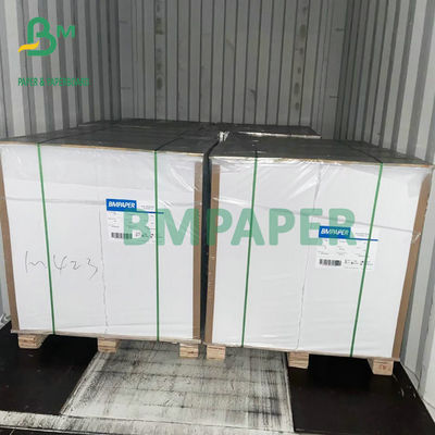 हाई ब्राइटनेस टेक्स्ट सिल्क ग्लॉस पेपर सुपर व्हाइट 80lb 100lb 24'' X 36''