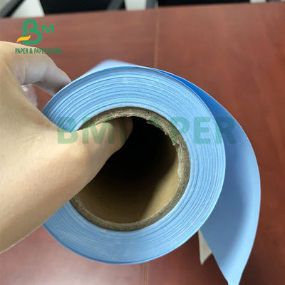 36 '' X 500 फीट ब्लू सीएडी बॉन्ड पेपर प्रिंटर के लिए वाटरप्रूफ 80gsm
