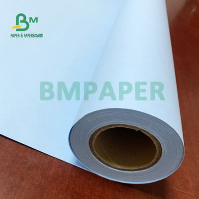 36 '' X 500 फीट ब्लू सीएडी बॉन्ड पेपर प्रिंटर के लिए वाटरप्रूफ 80gsm