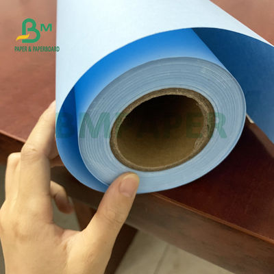 सीएडी प्रिंटिंग 80gsm के लिए 24 '' X 500 फीट ब्लूप्रिंट प्लॉटर पेपर रोल