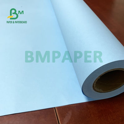 सीएडी प्रिंटिंग 80gsm के लिए 24 '' X 500 फीट ब्लूप्रिंट प्लॉटर पेपर रोल