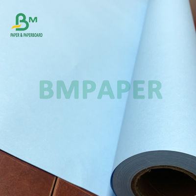 24'' X 150ft 2'' डिज़ाइन 20lb के लिए कोर ब्लू इंजीनियरिंग प्लॉटर पेपर
