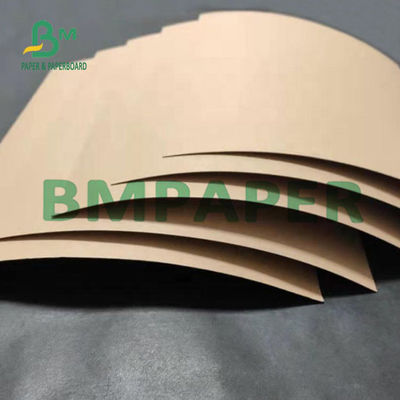 उद्योग के लिए 70g 80g एक्सपेंसिबल सैक क्राफ्ट पेपर अनब्लीच्ड ब्राउन कलर