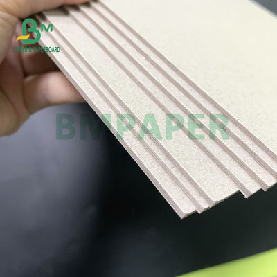 चिकनाई पैकिंग के लिए 2mm 144cm X 108cm ग्रे स्ट्रॉ बोर्ड शीट्स