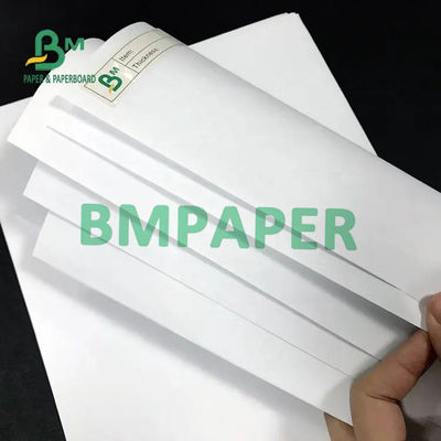जंबो रिसाइकिलेबल पल्प व्हाइट बॉन्ड पेपर रोल 50gsm 53gsm 60gsm 65cm 100cm