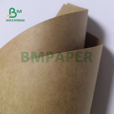 फास्ट फूड पैकेजिंग 70 सेमी के लिए 300gsm ब्राउन अनब्लीच्ड क्राफ्ट पेपर बोर्ड रोल