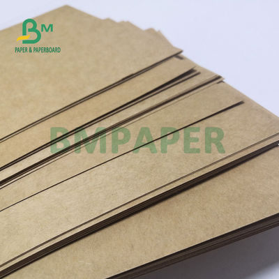 फास्ट फूड पैकेजिंग 70 सेमी के लिए 300gsm ब्राउन अनब्लीच्ड क्राफ्ट पेपर बोर्ड रोल