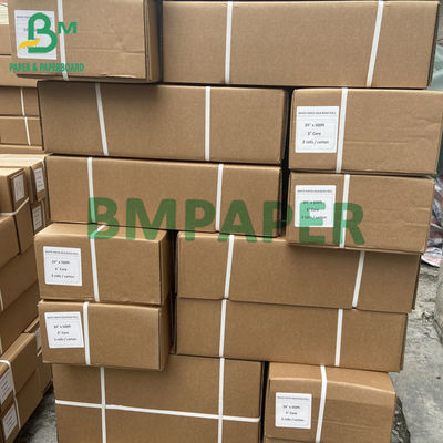 80gsm 20lb सिंगल साइड / डबल साइड ब्लू प्लॉटर पेपर रोल डिजिटल प्रिंटिंग