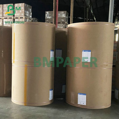 पैकिंग सीमेंट के लिए BM सप्लाई 70gsm 75gsm सेमी एक्सटेंसिबल क्राफ्ट पेपर ब्राउन