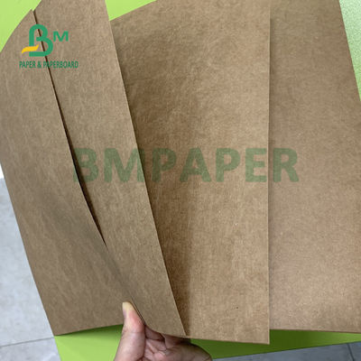 127g 160g ब्राउन क्राफ्ट पेपर शीट्स बॉक्स से बाहर निकालने के लिए आंसू-प्रतिरोध