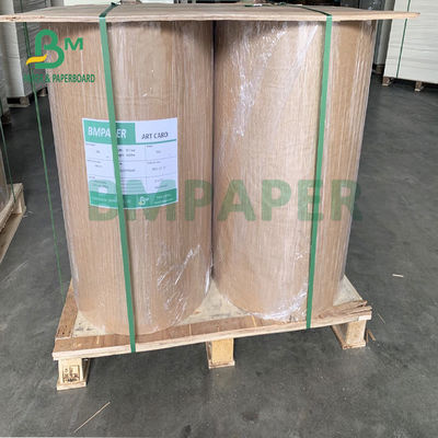 300gsm फूड सेफ ब्राउन क्राफ्ट पेपरबोर्ड हाई टफनेस 31'' 35&quot;
