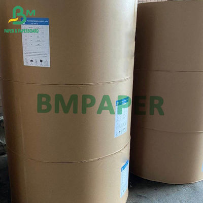 पेपर कप के लिए व्हाइट कप स्टॉक पेपर रोल 200gsm + 15PE सिंगल साइड कोटेड