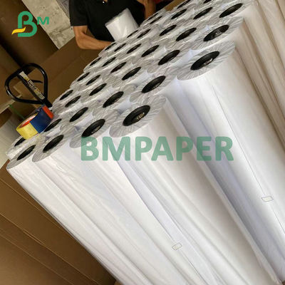 2 '' कोर व्हाइट इंक जेट इंजीनियरिंग पेपर 20 # सीएडी बॉन्ड रोल 24 '' x 300 फीट