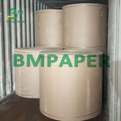 नालीदार बोर्ड के लिए ब्राउन क्राफ्ट लाइनर बोर्ड 70gsm 90gsm 92cm