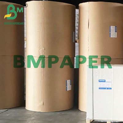 हाई एंड ब्रोशर के लिए 130GSM 115GSM 150GSM C2S काउच पेपर