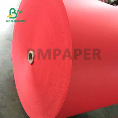 DIY क्राफ्ट 1350 मिमी स्पष्ट छवि के लिए 100 - 250 ग्राम लाल रंग अनकोटेड ब्रिस्टल पेपर